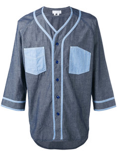 бейсбольная рубашка с нагрудными карманами Ganryu Comme Des Garcons