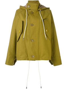 oversized hooded jacket Marni