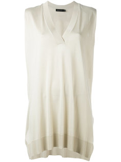 sleeveless V-neck sweater Calvin Klein Collection