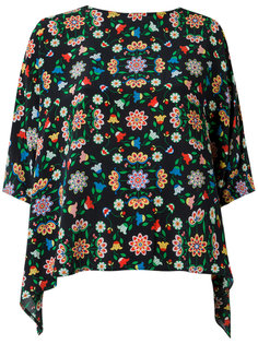 floral print blouse Reinaldo Lourenço