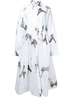 abstract print shirt dress Natasha Zinko