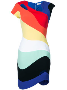 облегающее платье Rainbow Wave Mugler