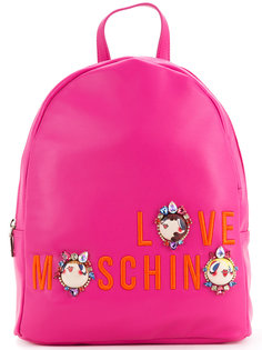 рюкзак с логотипом Love Moschino