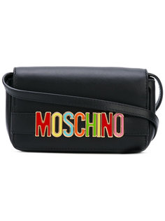 сумка на плечо с бляшкой с логотипом Moschino