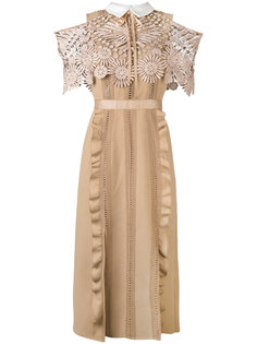 embroidered details dress Self-Portrait
