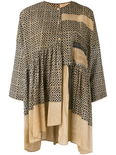mosaic print tunic Uma Wang