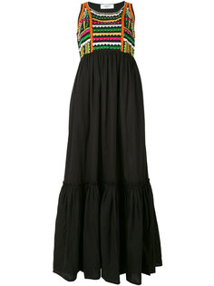 long woven top dress Blugirl