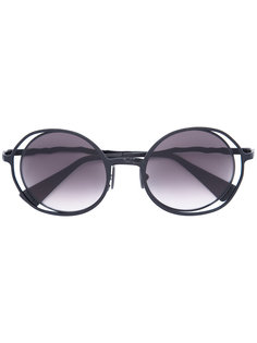 round-frame sunglasses Kuboraum