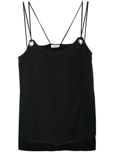 eyelet detail vest  Mugler