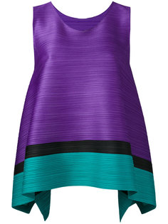 sleeveless pleated top Pleats Please By Issey Miyake