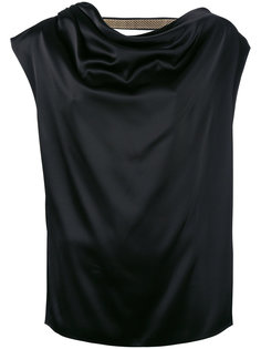 топ с отделкой цепочкой Lanvin