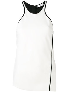 asymmetric racer-back vest  Mugler