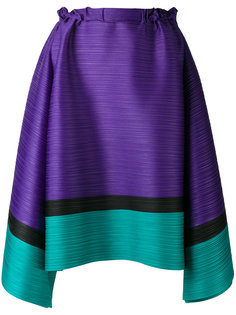 horizontal pleat mid-length skirt Pleats Please By Issey Miyake