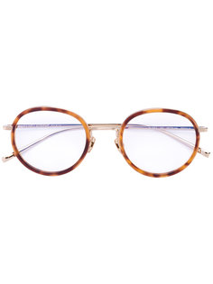 round frame glasses Saint Laurent