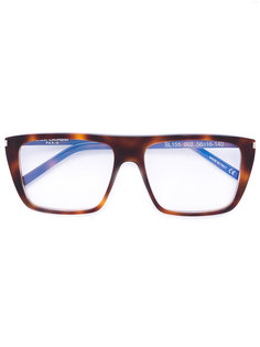 square frame glasses Saint Laurent
