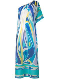 single sleeve shift dress Emilio Pucci