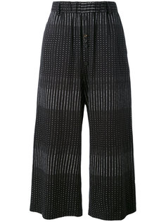 cropped embroidered trousers  Damir Doma