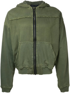 panelled hooded jacket Haider Ackermann