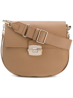 foldover grained crossbody bag Furla