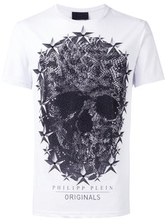 футболка с принтом черепа  Philipp Plein