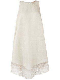 мини-платье с кружевной отделкой Ermanno Scervino