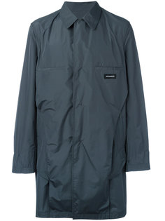 однобортное пальто  Jil Sander