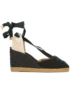 tie ankle wedge espadrilles  Castañer
