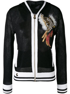 сетчатая куртка с капюшоном Philipp Plein