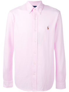 embroidered logo button-down shirt Polo Ralph Lauren