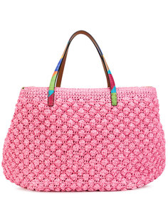 rainbow strap tote Ermanno Scervino