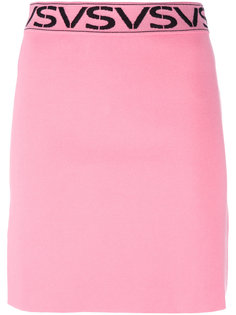 юбка с логотипом на поясе Versus