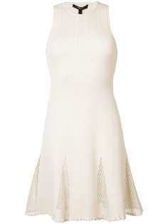 платье с сетчатыми панелями Derek Lam