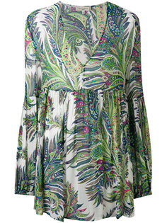 paisley patterned dress Etro