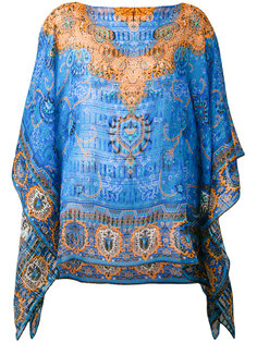 printed cape blouse  Etro