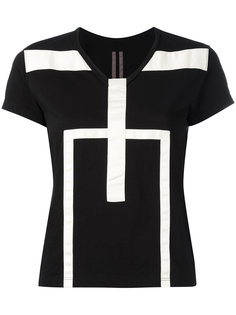 geometric T-shirt  Rick Owens DRKSHDW