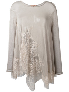 lace detail blouse Ermanno Scervino