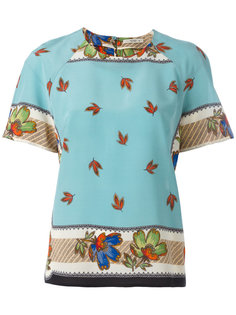 блузка шифт с цветочным принтом  Etro