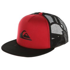 Бейсболка с сеткой Quiksilver Snap Addict Chili Pepper