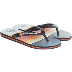 Вьетнамки детские Quiksilver Moloeverdayyt Blue/Orange