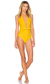 Tropical leaves knot one piece - ADRIANA DEGREAS