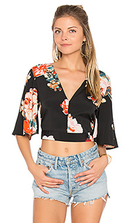 Large floral crop top - Band of Gypsies