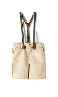 Chino braces short - Bardot Junior