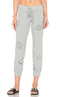 Kizzy stitched elements sweatpant - Lauren Moshi