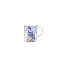 Кружка 400 мл "Павлин в райском саду" New Bone China, Elan Gallery