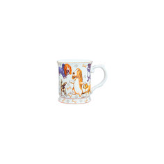Кружка 400 мл "Веселые собачки" New Bone China, Elan Gallery