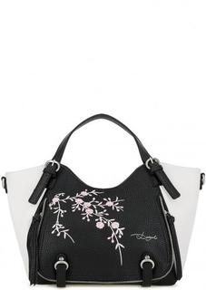 Сумка с короткими ручками и съемным плечевым ремнем Desigual