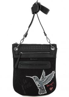 Маленькая текстильная сумка через плечо Desigual