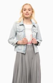 Джинсовая куртка с потертостями Tom Tailor Denim