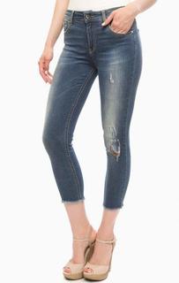 Укороченные рваные джинсы MET