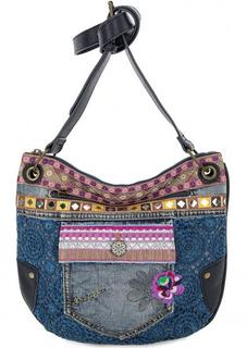 Текстильная сумка с накладным карманом Desigual